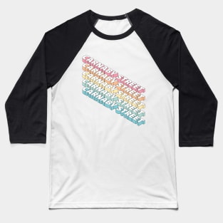 Funky Retro Carnaby Street Baseball T-Shirt